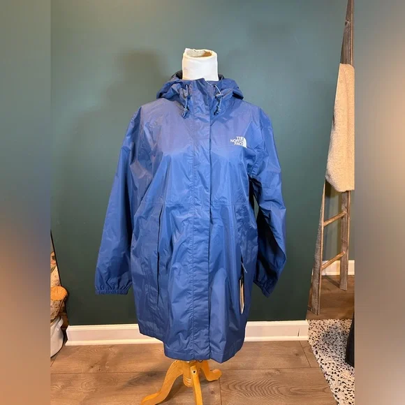 NWT! THE NORTH FACE WOMEN'S ANTORA PARKA WATERPROOF RAIN JACKET Shady Blue S~1X - Picture 4 of 16
